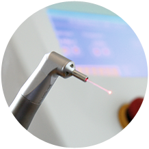 laser de précision pour traitement dentaire au cabinet des Halles Neuchatel